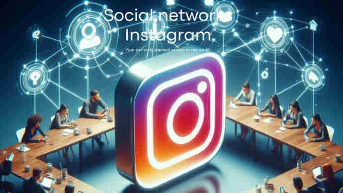 Instagram photo with the caption "Instagram Social Media" and a link to the page https://www.instagram.com/delinesoft/