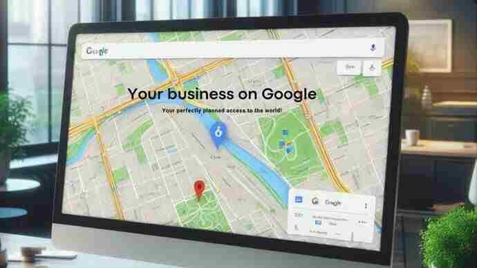 Photo of Your Business on Google with the title "Your Business on Google" and a link to the business page